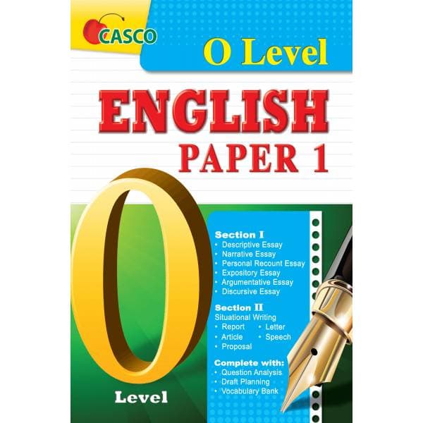 ‘O’ Level English Paper 1