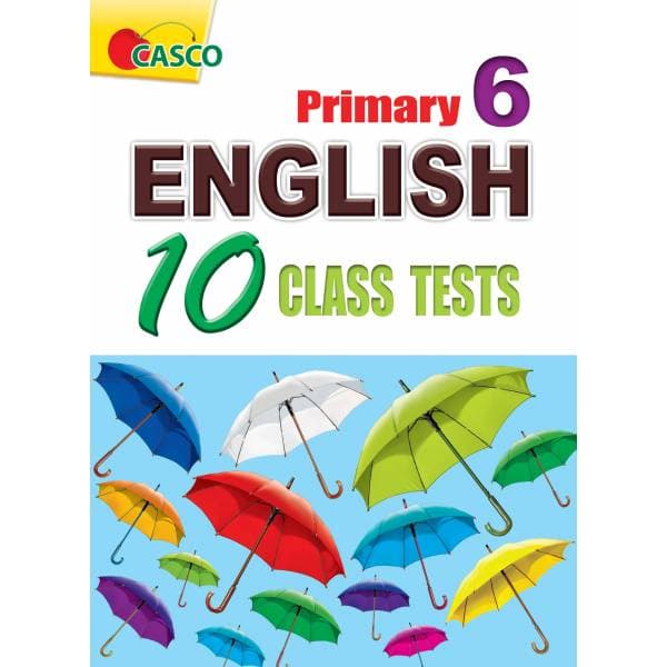 English 10 Class Tests Primary 6