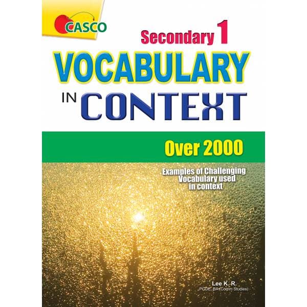 Sec 1 Vocabulary in Context