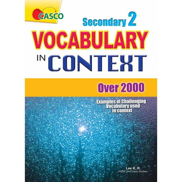 Sec 2 Vocabulary in Context