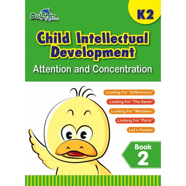 K2 Child Intellectual Development Book 2: Attention & Concentration