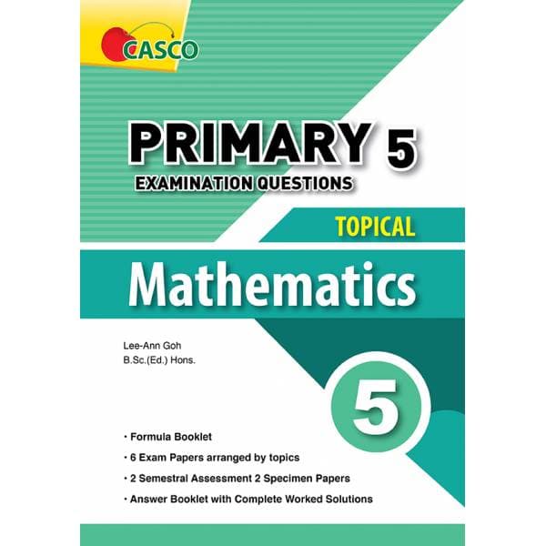 P5 Exam Questions Topical Maths (Pack)
