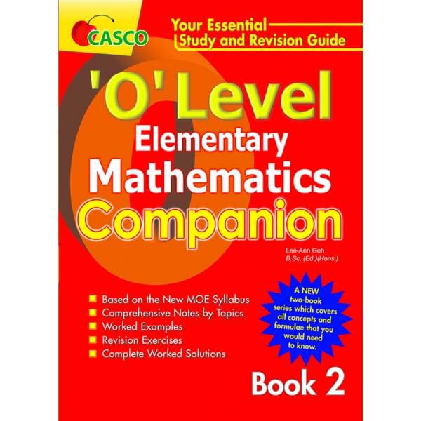 ‘O’ Level Elementary Maths Companion Book 2