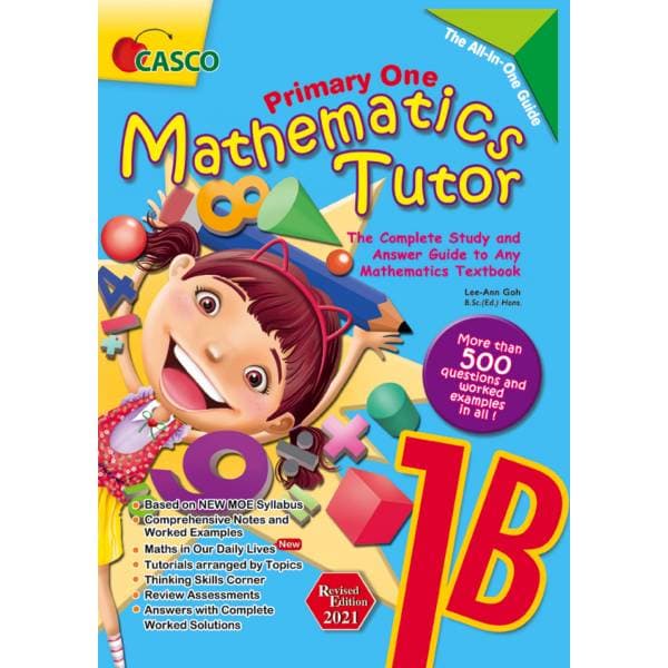 Primary Maths Tutor 1B - Revised Ed 2021
