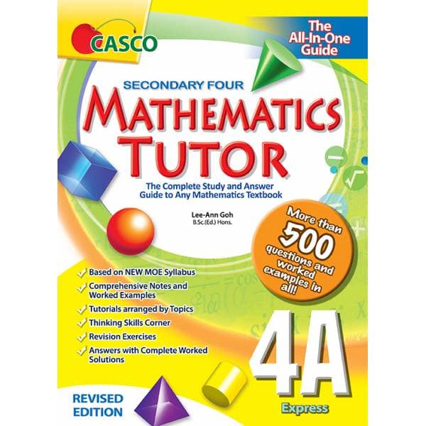 Sec Mathematics Tutor 4A