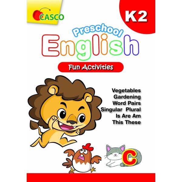 Preschool English Fun Activities K2 Book C