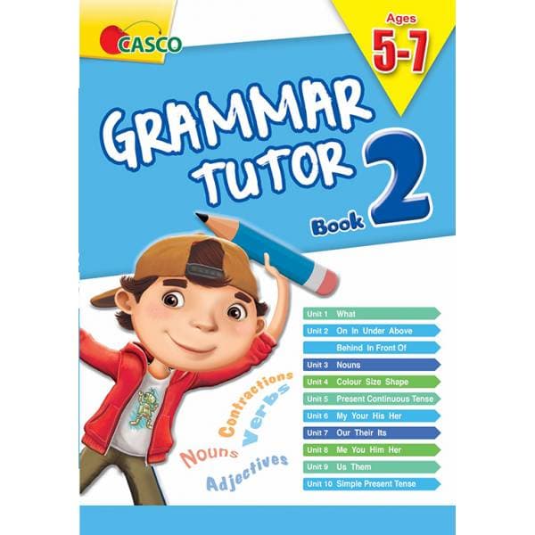 Pre-School Grammar Tutor for Ages 5-7 Book 2