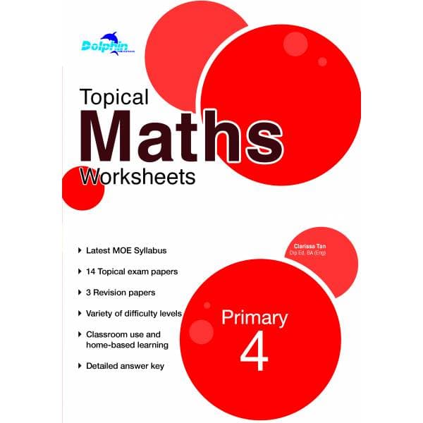 Topical Maths Worksheets Primary 4 (Pack)