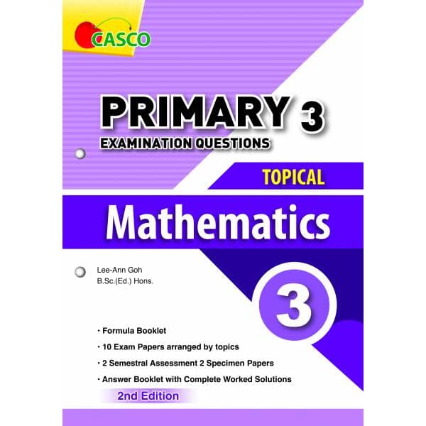 Primary 3 Exam Questions Topical Maths (Pack) - 2nd Edition