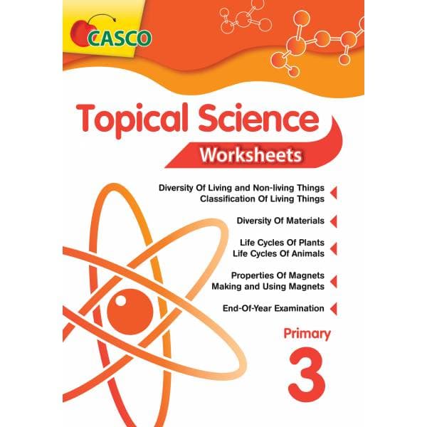 Topical Science Worksheets Primary 3