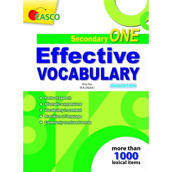 Secondary 1 Effective Vocabulary - 2nd Edition