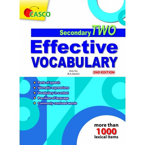 Secondary 2 Effective Vocabulary - 2nd Edition