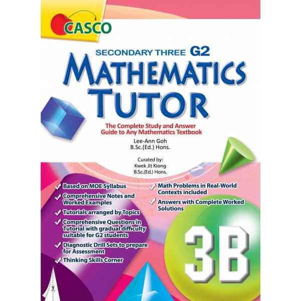 Secondary 3B Mathematics Tutor (G2)