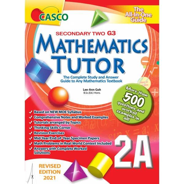 Sec Mathematics Tutor 2A - Revised Edition 2021
