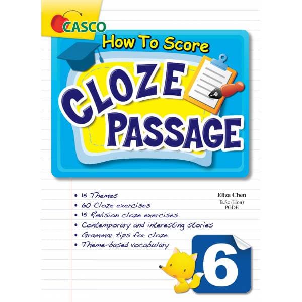 Pr 6 How To Score Cloze Passage