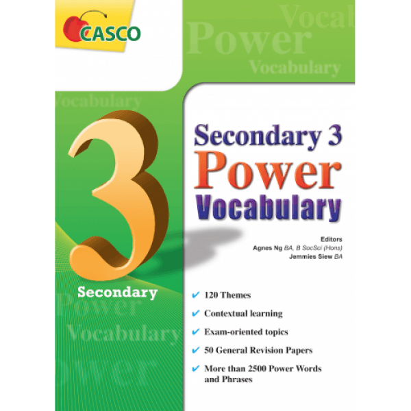 Sec 3 Power Vocabulary