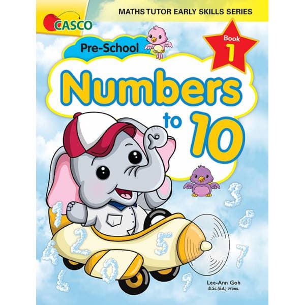 Maths Tutor Early Skills Book 1: Numbers to 10