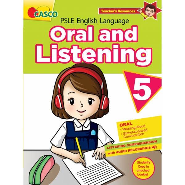 P5 PSLE English Oral and Listening with Recordings