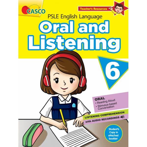 P6 PSLE English Oral and Listening with Recordings