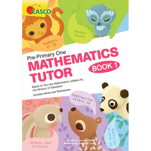 Pre-Primary One Maths Tutor Book 1