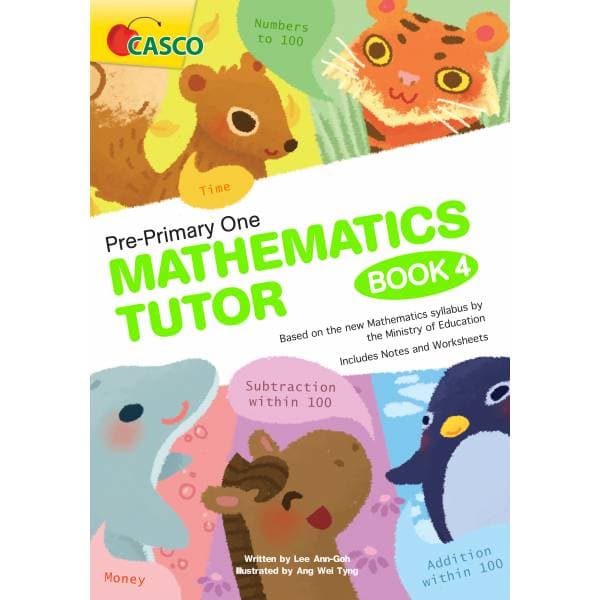 Pre-Primary One Maths Tutor Book 4