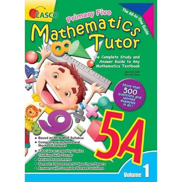 Primary Maths Tutor 5A - Volume 1 Revised Ed