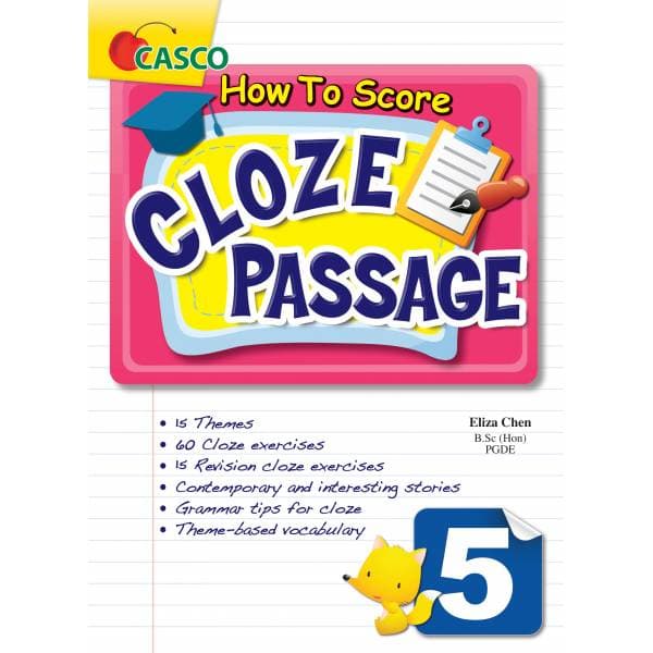 Pr 5 How To Score Cloze Passage