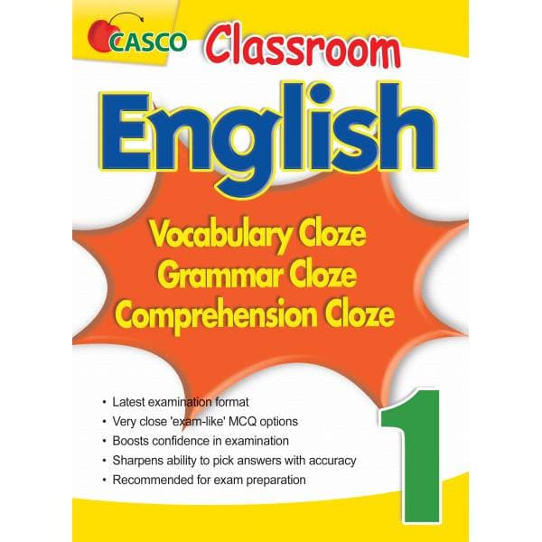 Classroom English Vocab/Grammar/Compre Cloze 1