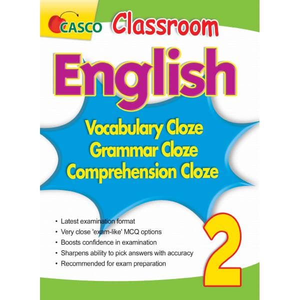 Classroom English Vocab/Grammar/Compre Cloze 2