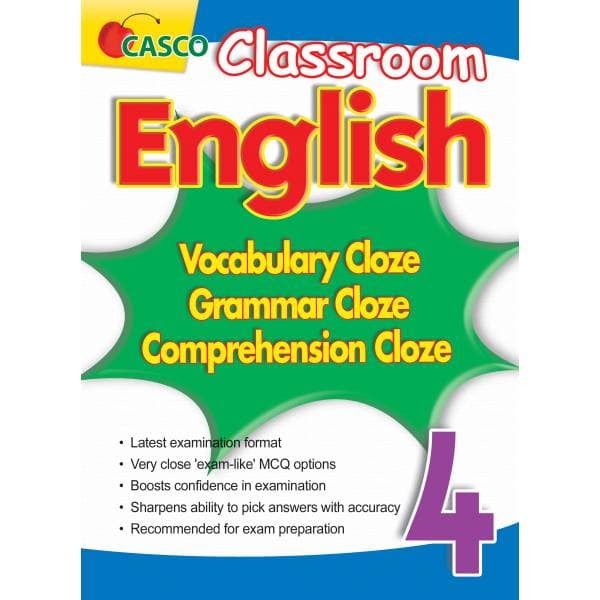 Classroom English Vocab/Grammar/Compre Cloze 4